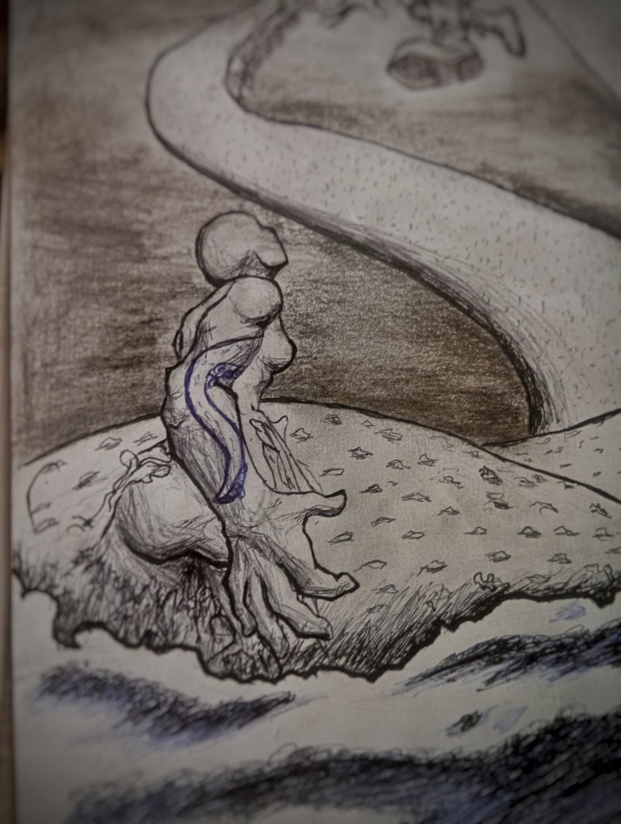 Redwine_Designs's tweet photo. Pushing my limitspen, pencils, markers and everything in between 
#art #anime #comic #sea #monster https://t.co/VtFX8pyOPR