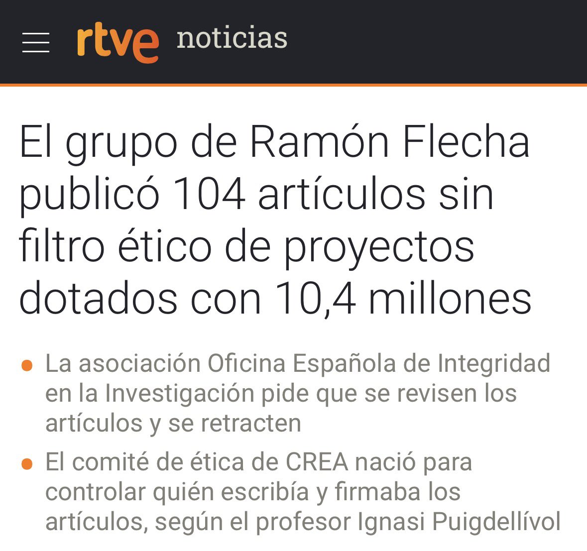 Oficina Española de Integridad en Investigación tweet media
