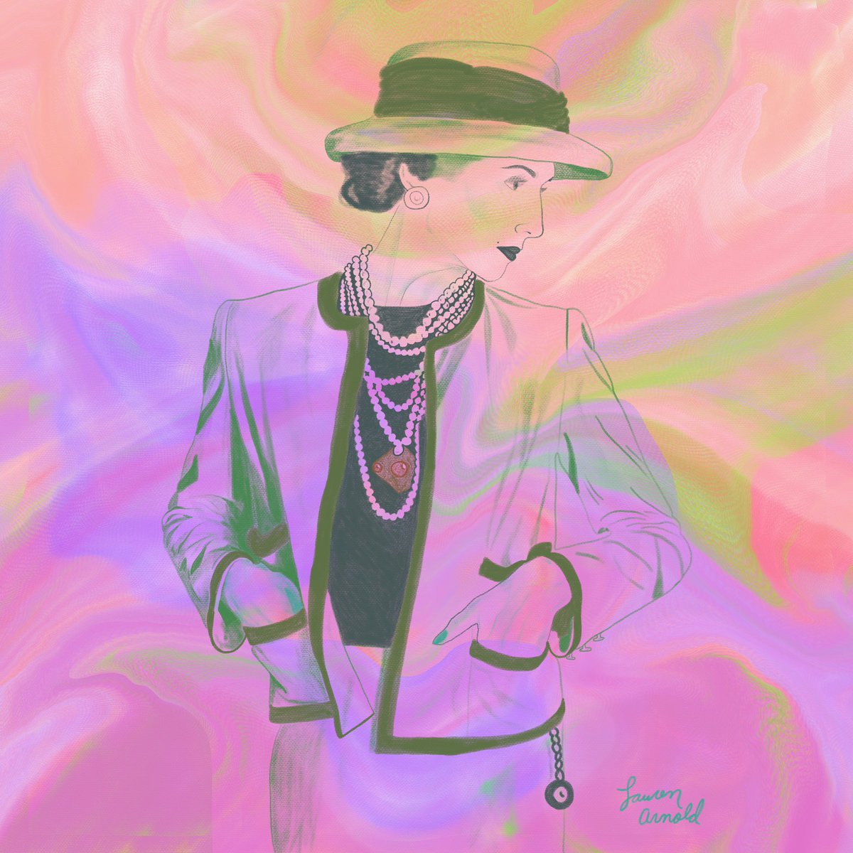 LoL0Fi's tweet photo. No AI.  I made these with Procreate and some divine inspiration 💫 https://t.co/ggXsXGkHjD