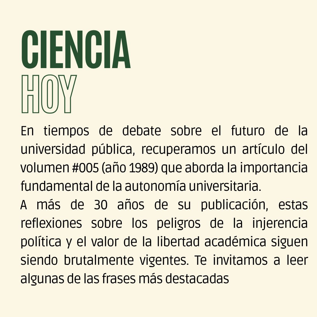 Ciencia Hoy tweet media