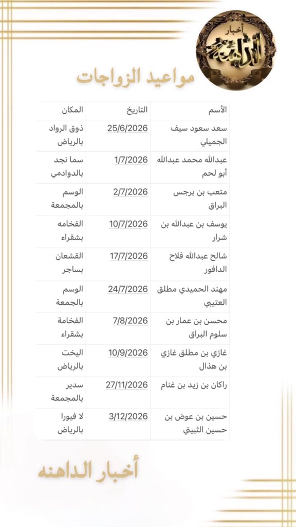 أخبار الداهنة tweet media