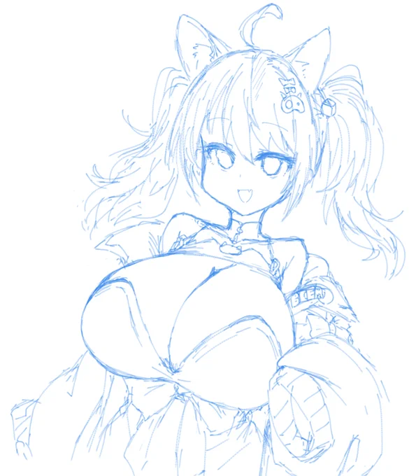 ラフ描いて放置してるやつ
