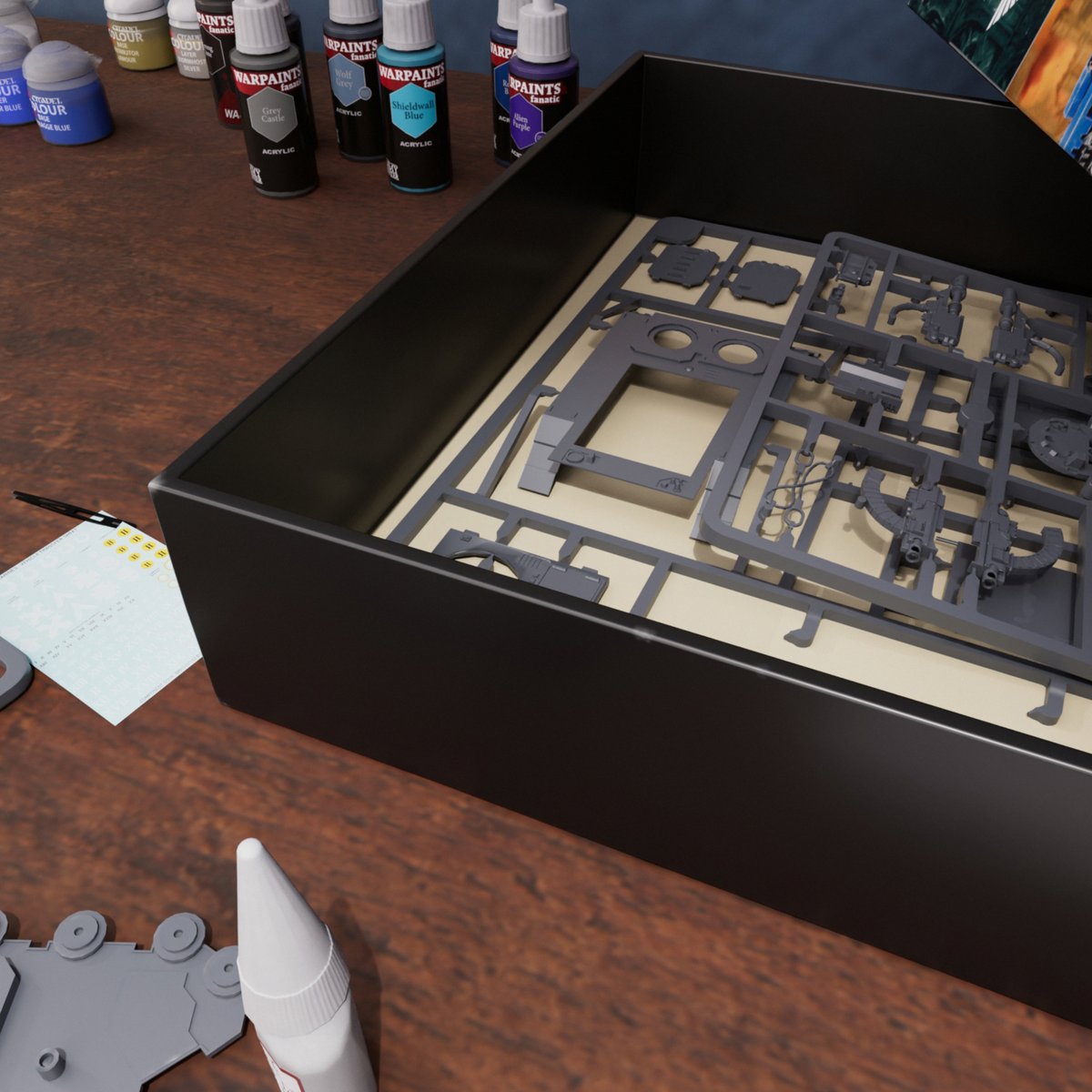 ConraDargo's tweet photo. It's that time of the year again!😁🤞🏆https://t.co/OsnKQKDkEf @TheRookiesCO #3DModelling #3DModeling #TheRookiesAwards #GamesWorkshop #MiniaturePainting https://t.co/YaSM6OxpVs