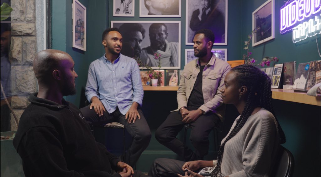 videobet_et's tweet photo. 🎞🎙️Videobet podcast is back, and we're setting the stage for something new. You don’t want to miss the premiere of our fourth episode with four new guests with real passion for cinema. Coming this Sunday, May 17th.

#VideobetPodcast #BTS #Teaser https://t.co/S5RNW0yZ8T