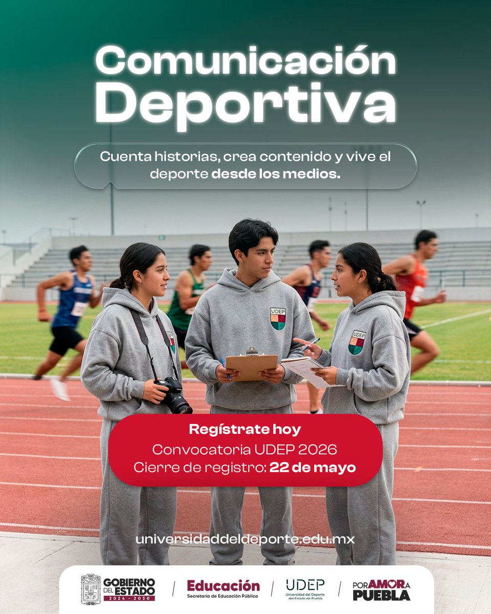 Universidad del Deporte Puebla tweet media