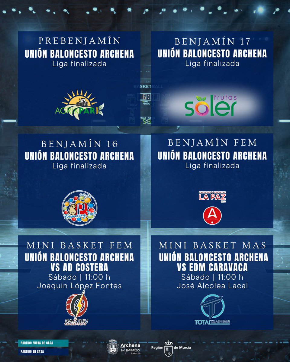 ubarchena's tweet photo. 🏀📅 ¡Ya tenemos los horarios confirmados! 💪

📲 Consulta aquí todos los detalles y no te pierdas ningún encuentro.

#UniónBaloncestoArchena #VamosArchena https://t.co/f3yNmqjy5x