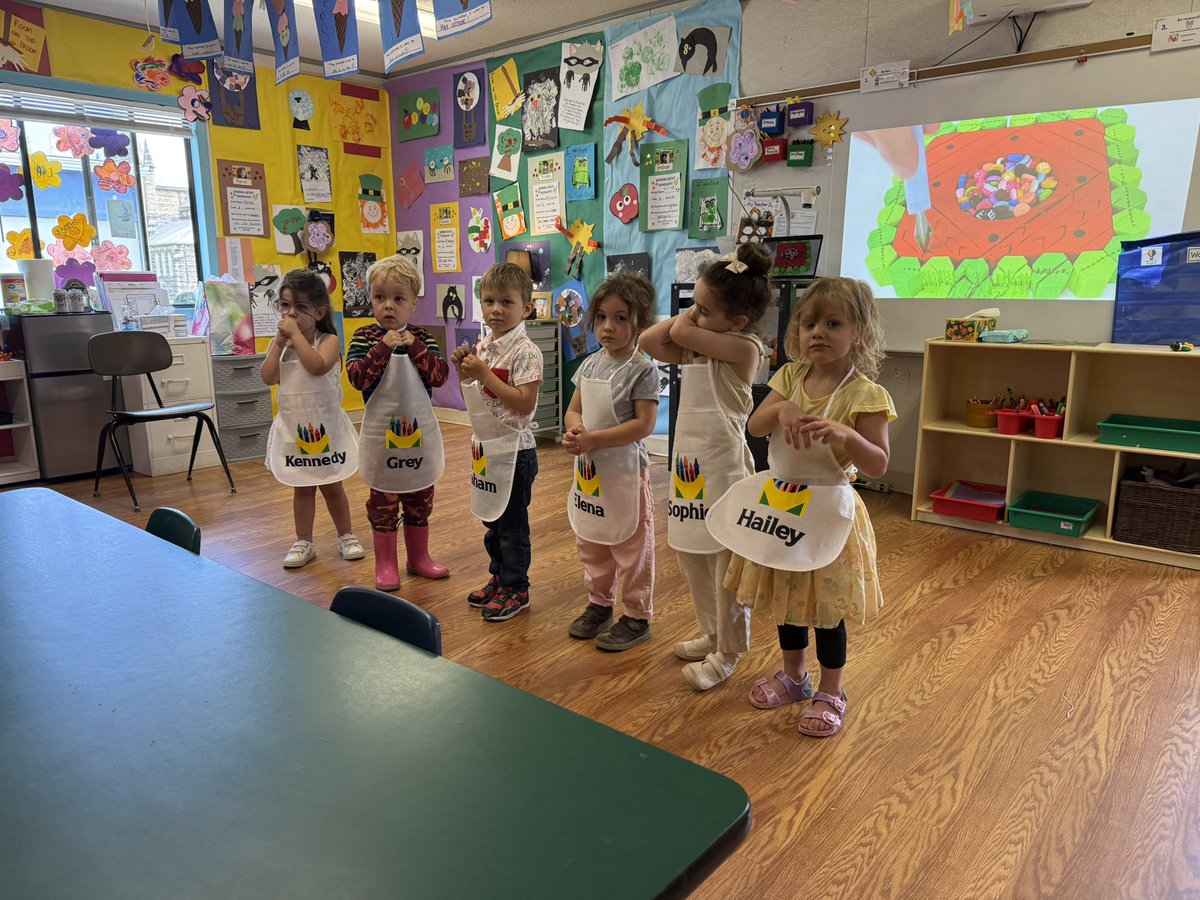 HTS_Eagles's tweet photo. The Preschool Art Show was full of proud smiles and amazing creativity! 🎨✨Our littlest eagles were so excited to show off all the artwork they created throughout the year. Each masterpiece reflected their hard work and growing confidence. We are love our little artists! https://t.co/oPwN62xbq8