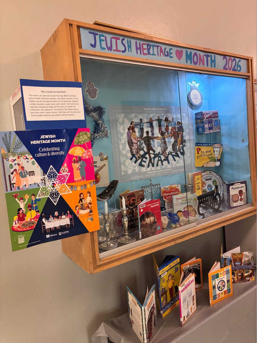 TDSB_JH's tweet photo. Amazing school display @johnwanless for Jewish Heritage month!! https://t.co/WK0bXWY6S1