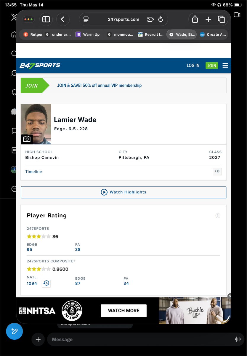 Lamier Wade tweet media