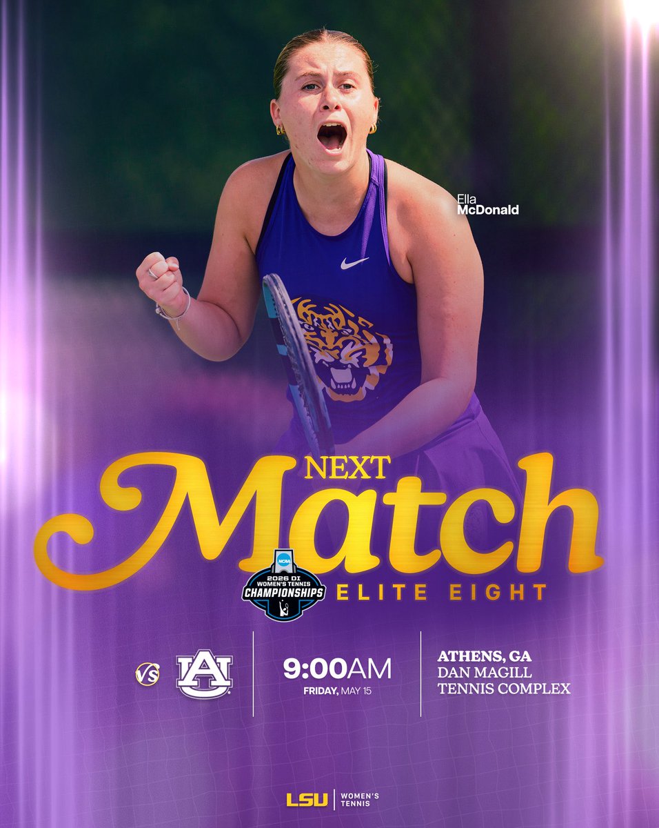 LSUwten's tweet photo. ONE. MORE. DAY. https://t.co/KffvkQdT1F