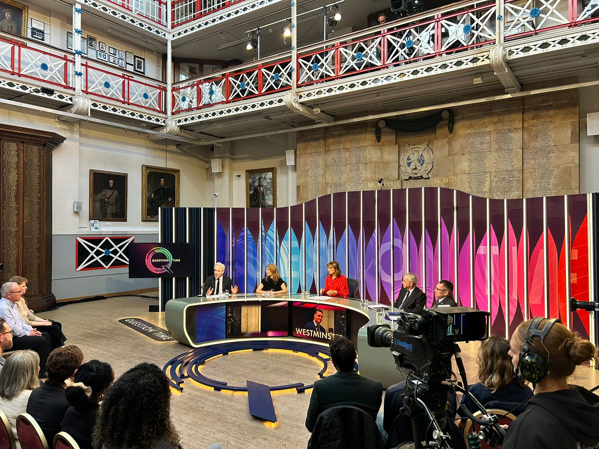BBC Question Time tweet media