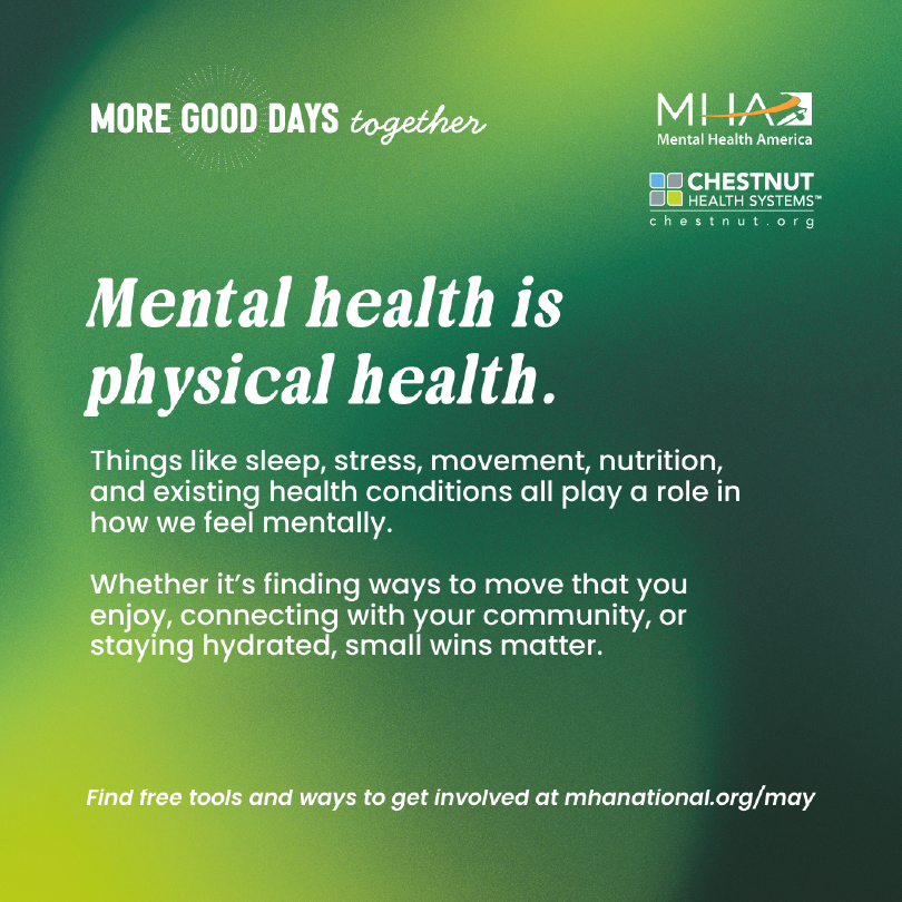Chestnut Health Systems tweet media