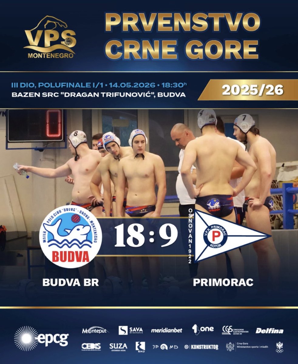 Water polo MNE tweet media