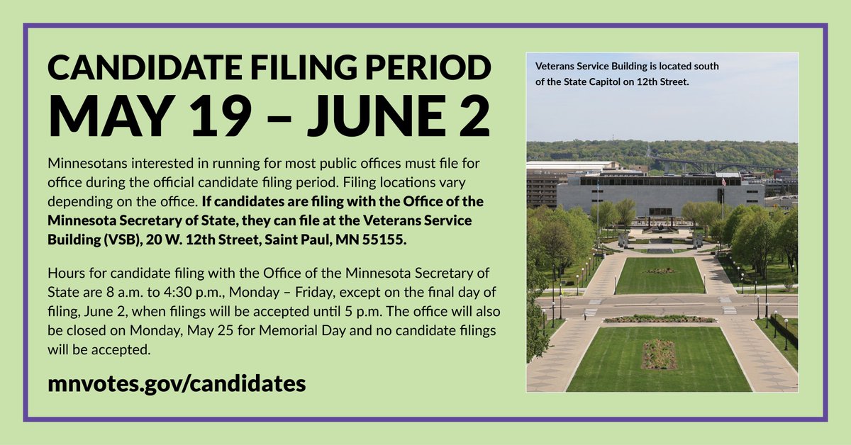 Minnesota Secretary of State tweet media
