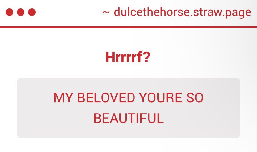 Dulce (@DulceTheHorse) / Posts / X