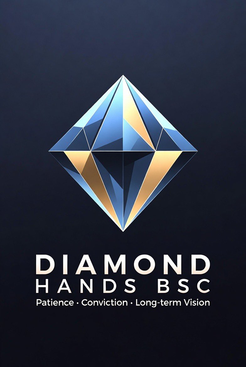 DIAMONDBSC's tweet photo. 💎 DIAMOND HANDS BSC 💎

The biggest opportunities are often discovered before the crowd arrives. Early believers are the ones who shape the future, not the ones who chase it later.

DIAMOND HANDS BSC is building a community driven by patience, conviction, and long-term vision — not fear, hype, or weak hands.

Strong communities create strong projects.
Strong holders create strong momentum.

This is more than just another token.
This is a movement for people who understand the value of holding with confidence while others panic.

The foundation is growing.
The vision is getting stronger.
The next chapter is just beginning. 🚀

💠 Strong Hands. Strong Future.

#DiamondHandsBSC #BSCGem #CryptoCommunity #DiamondHands #BNBChain #CryptoInvesting #Altcoins #CryptoBullRun #Web3 #HoldStrong