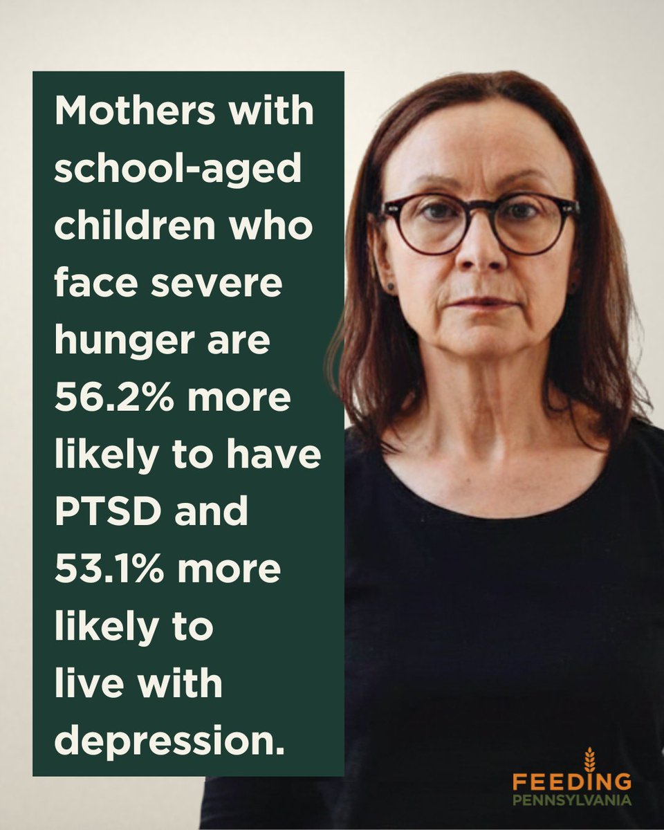 FeedingPA's tweet photo. The stress of not knowing where your next meal will come from can be traumatic and lead to real mental health challenges like anxiety and depression.

This #MentalHealthActionDay, let’s help our neighbors get the nourishment they need to thrive: https://t.co/6eVdwCjxob https://t.co/lPAG6JYTkY