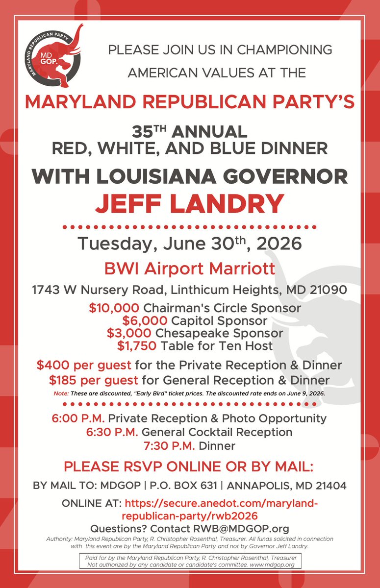 Maryland Republican Party tweet media