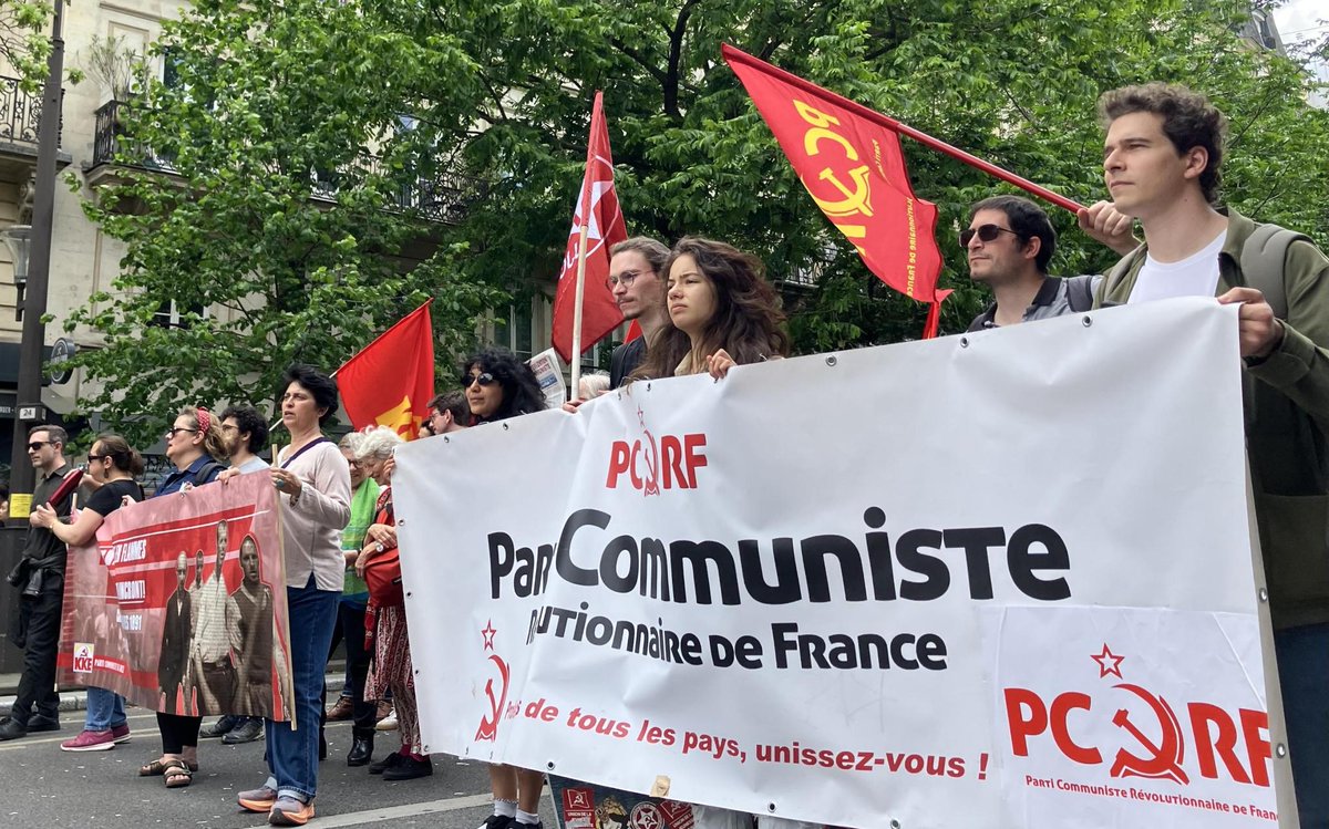 union_jc's tweet photo. 🔴 L'UJC et le PCRF étaient mobilisés les 1er et 8 mai 2026 : https://t.co/ZrKFNZe0Tw https://t.co/X7UY7sZvUH