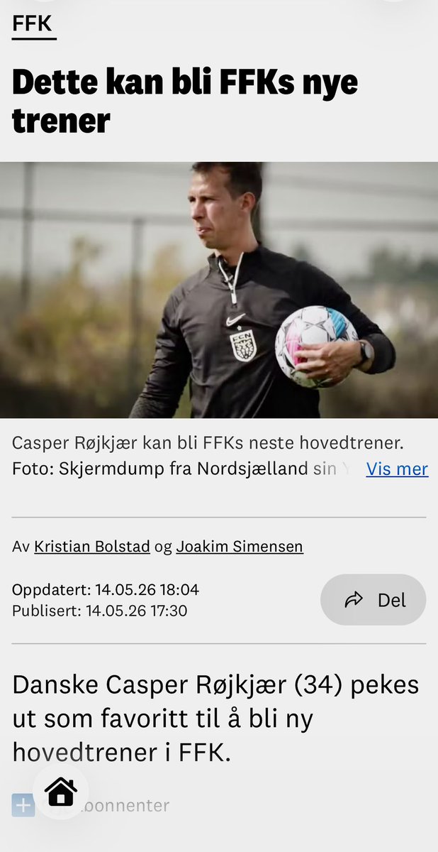 reneh72's tweet photo. Heksejakt anno 2026. Spekulativ artikkel fra en presse som værer blod. Andreas Hagen spilt dårlig av egen arbeidsgiver. For mange kjøp av unge uferdige spillere med hensikt å selge videre til Europeiske toppklubber. Individer er prioritert fremfor lag. Hvem skal prestere nå? https://t.co/wgYw5Jssqo