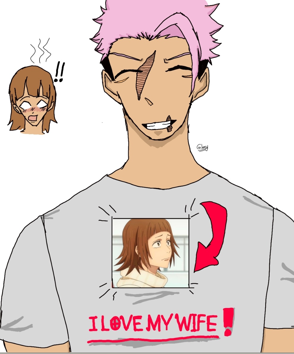 Ihsa_loves's tweet photo. "Ozawa , Look !!" #ItaZawa by me !! (This art is so ass lmafo) https://t.co/bWKioTg22E