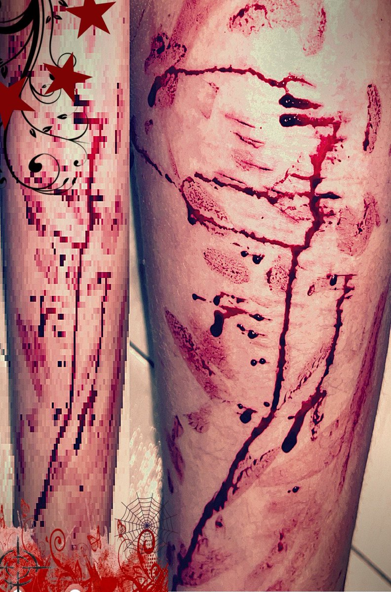 michelleshtwt's tweet photo. do we prefer edited or non edited gang (˶˃ ᵕ ˂˶) // i had to become a cleaner today to clean up the floor 💔 // more photos in comments (there’s only like two..) // SFX makeup https://t.co/DtiY30ycMD
