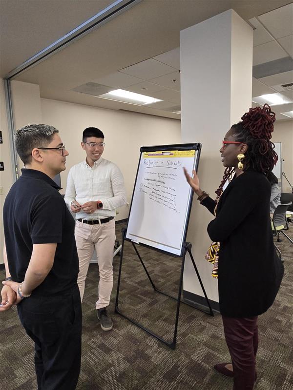 EPFP_CA's tweet photo. From April 30 to May 2, CA EPFP welcomed fellows to Sacramento for a convening grounded in learning, leadership, and connection.

Fellows engaged in conversations on equity, advocacy, and systems level change while building community across education sectors.

#EducationPolicy https://t.co/WPbyRNmuT8