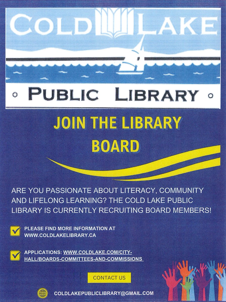 Cold Lake Library tweet media