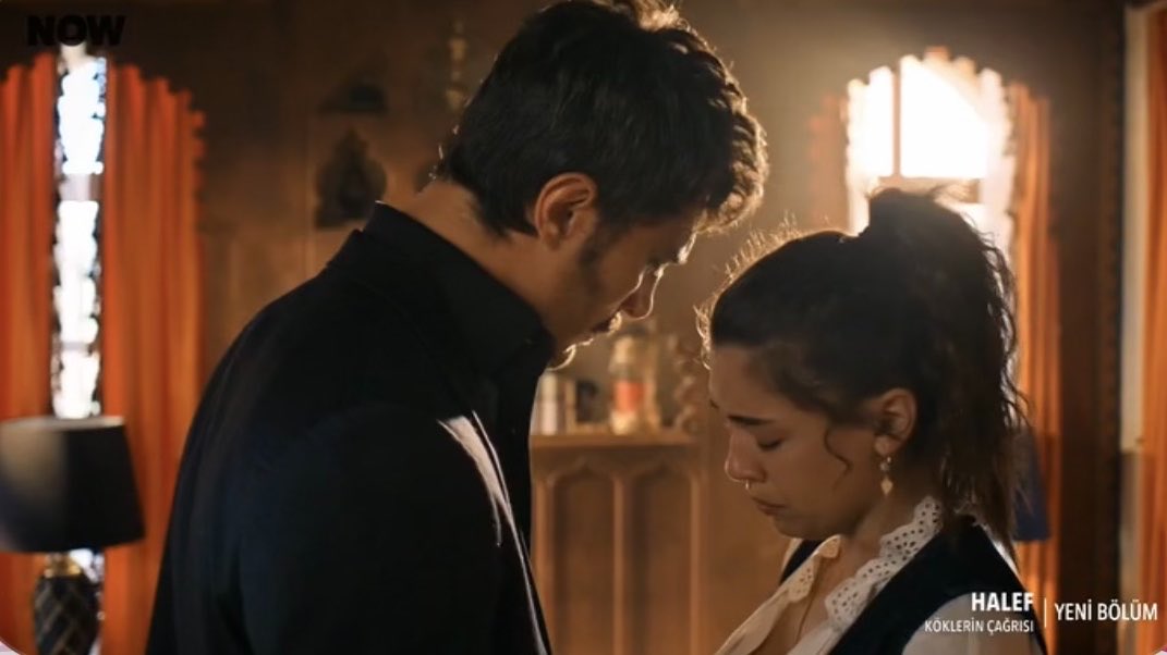 mariyaoxx's tweet photo. y: didn’t you get mad at me?
s: i did but because you lied to me - why you didn’t come to me with this truth? 
y: i got sad, i cried, i cried a lot, i didn’t know about this - when melek came and told me this ..
s: wait what do you mean melek came?
y: she called me and told me this and told me you will leave serhat; this can’t be, you know it too, melek was right - in these lands this can’t be, the wife of the big ağa can’t be infertile .. the most logical decision is to split up

.⋆ #HalefKöklerinÇağrısı ⋆ #YılSer ⋆.