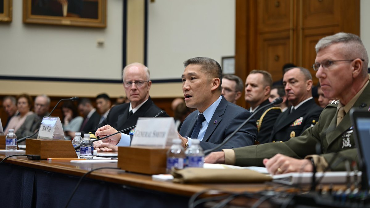 Acting Secretary of the Navy Hung Cao tweet media