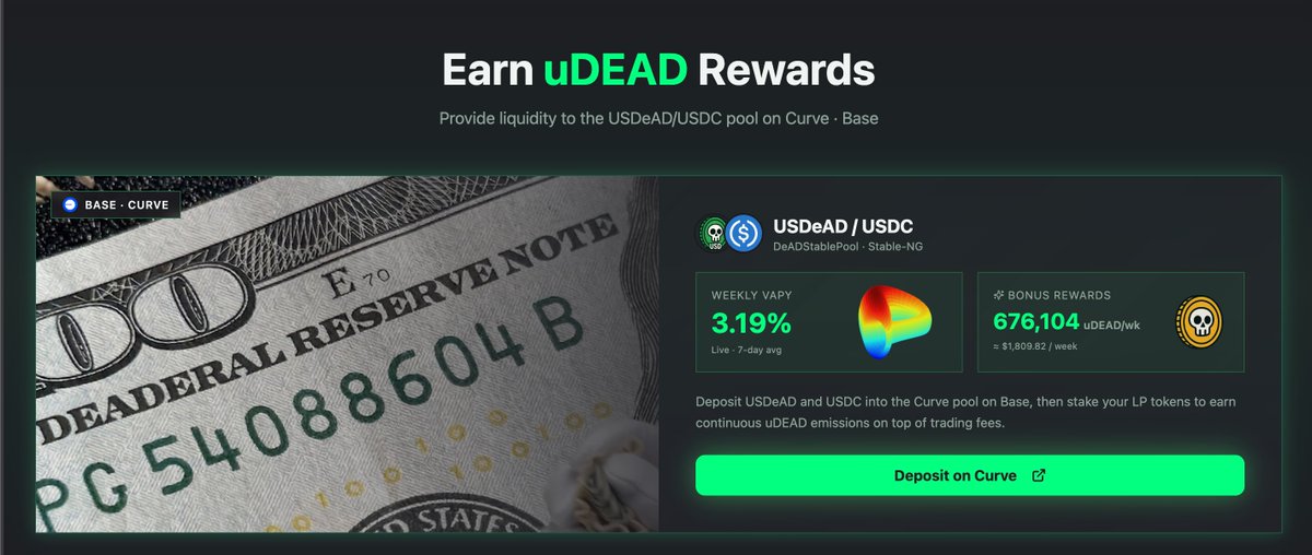 DEADERAL RESERVE PROTOCOL | $USDeAD tweet media