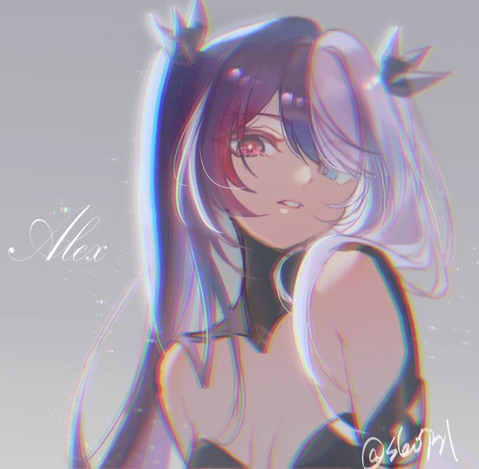 塗個乖孫 #白猫にゃアート