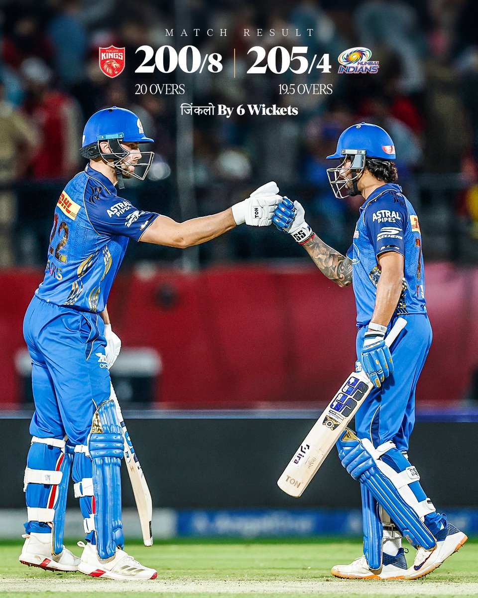 Mumbai Indians tweet media