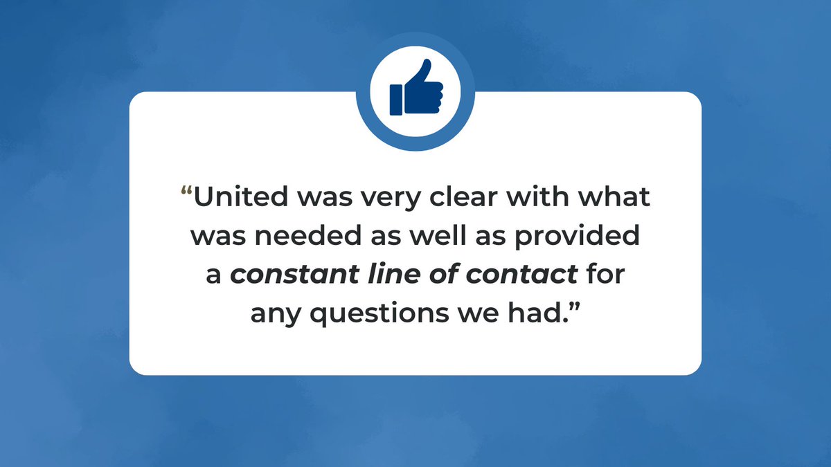 United_Leasing's tweet photo. A great experience starts with great communication.

We're proud to support our customers with clarity, responsiveness, and care.

Clear communication. Reliable support. Real results.

#CustomerTestimonial #ClientFeedback #CustomerExperience #TrustedPartner #United https://t.co/fQXeBiNdps
