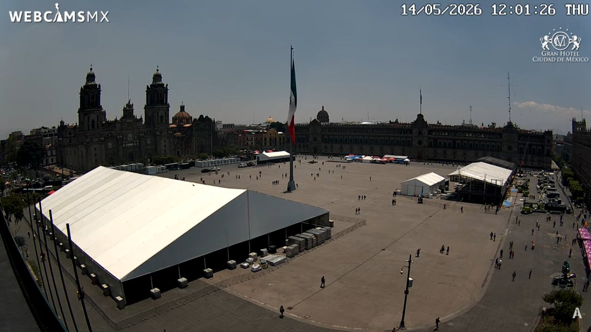 Webcams de México tweet media