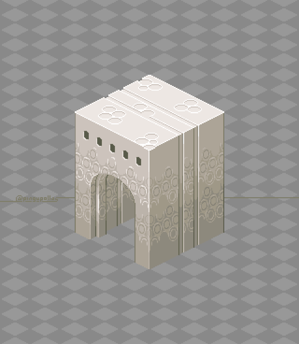 pingupollas's tweet photo. tryin out some isometric pixel art, might turn this building style into a big city asset pack #pixelart #gamedev #indiedev https://t.co/NpLSl0ERZX