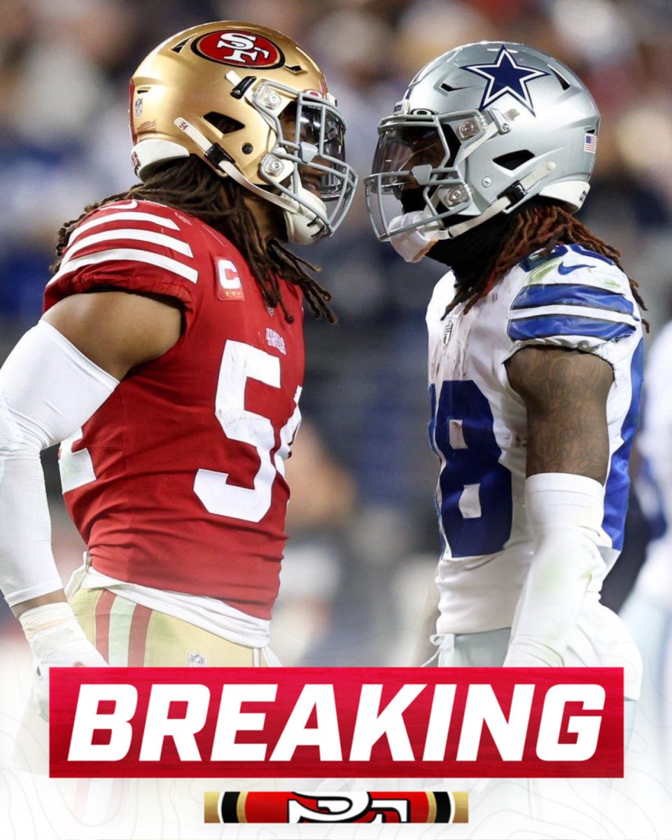 OurSf49ers's tweet photo. The #49ers at Cowboys will take place Week 10 on Sunday at 4:25 PM ET, per @NerdingonNFL

H/T: @RCDiscussion https://t.co/eHWItBAGAu
