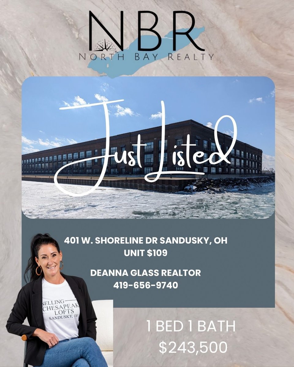 dee8vp's tweet photo. One of the BEST DEALs down at Chesapeake Lofts. Unit #109 1 bed 1 bath east side unit for $243,500! Message for a showing!#realtor https://t.co/rosmYpS4j5