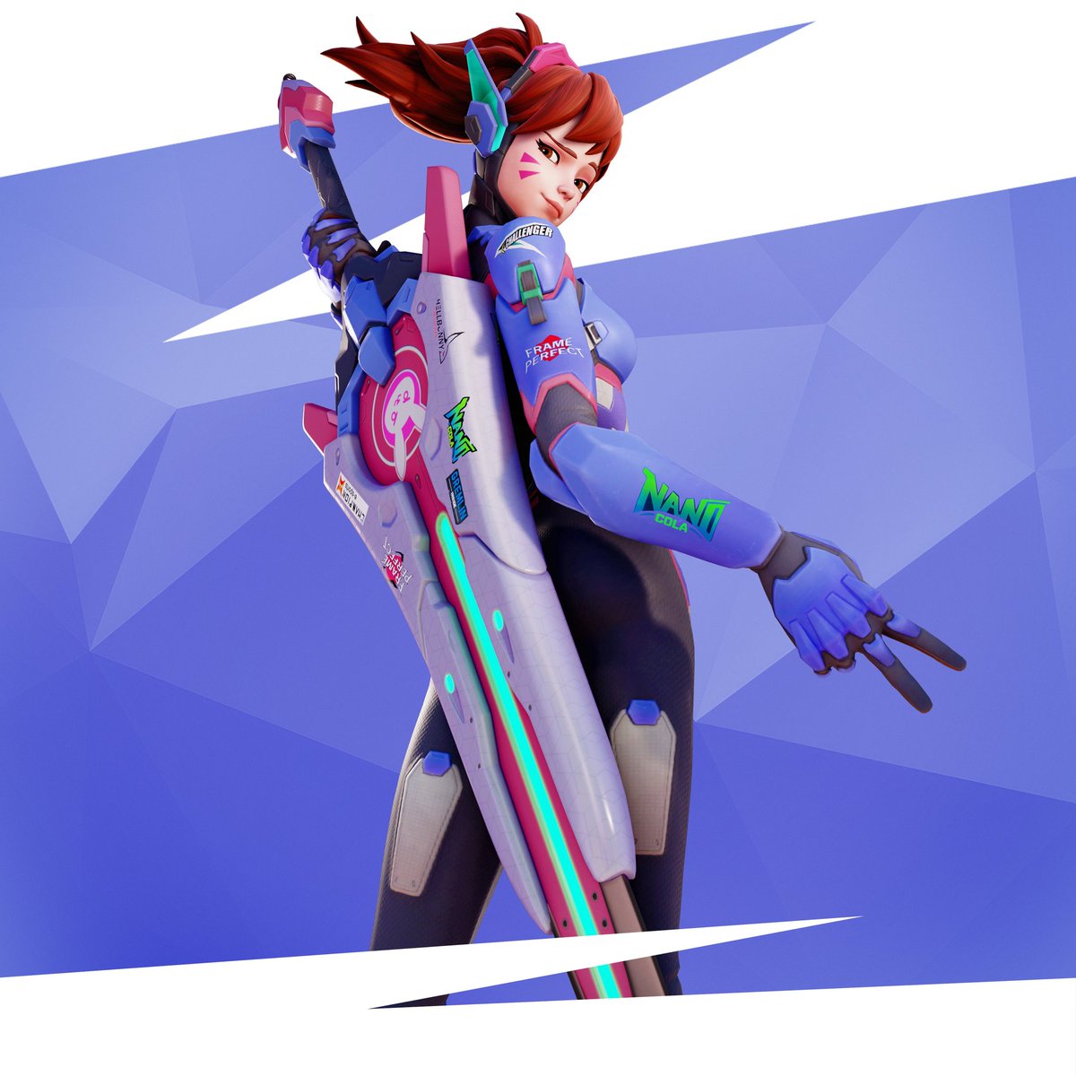 Tredoin's tweet photo. Sorry but dva would use zealot blades she's a pro sc2 player https://t.co/8owrhdhoVI