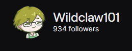 wildclaw101's tweet photo. Follower Count isn't much in the grand scheme of things, but after 8 years of streaming casually, it's nice to see I've almost reached the fable 1k mark

As a reminder, if I reach 1k followers I did promise Midnight I'd do a Collab Bartending session with them at Midnight Bar https://t.co/pZBNEbFhhe