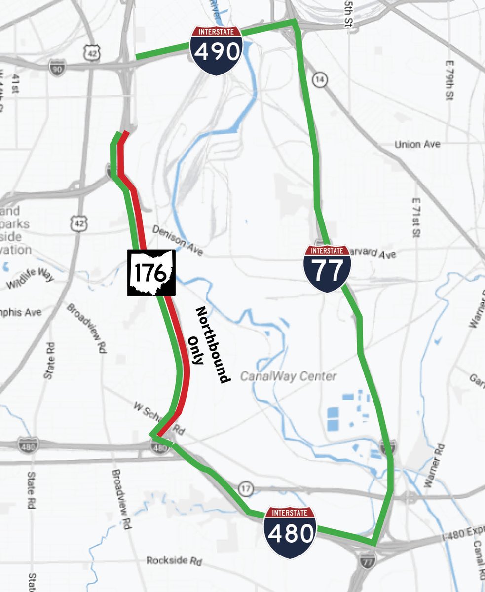 ODOT Cleveland tweet media