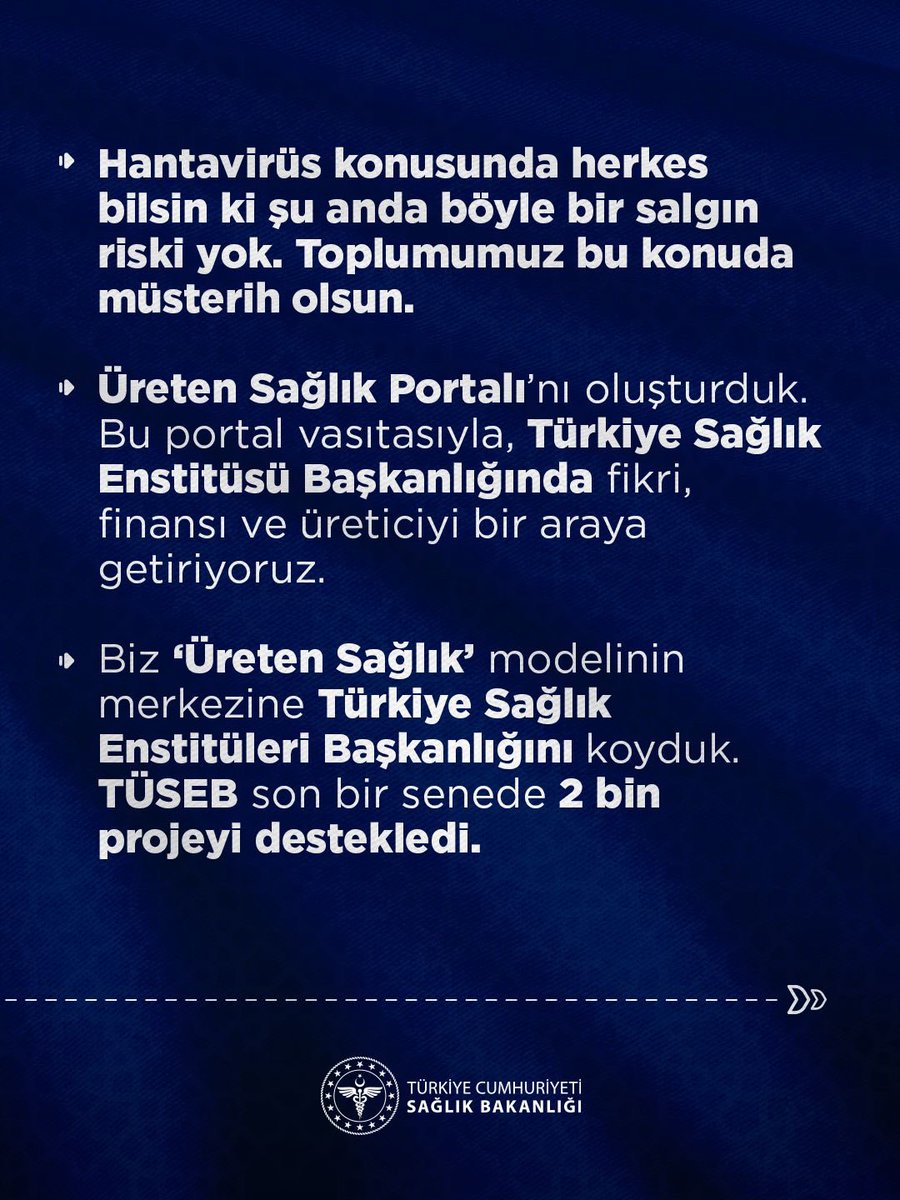 saglikbakanligi's tweet photo. Sağlık Bakanımız Prof. Dr. Kemal Memişoğlu, gündeme ilişkin açıklamalarda bulundu. https://t.co/Q1pQ0LKozT
