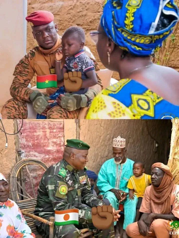 cecild84's tweet photo. These are examples of the type of  leaders that Africans are craving for. The leaders that have the ability to relate to their people,  not the  ones imposed on us by the imperialists. https://t.co/sTi9Geyvhz