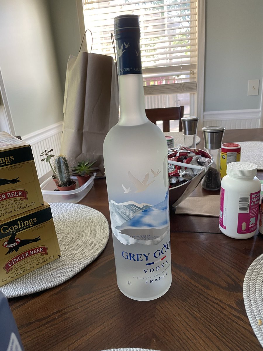 LeannGoodzey's tweet photo. Take a sip of the Goose I’m looking good and living lavish https://t.co/C9R4V7AXM6