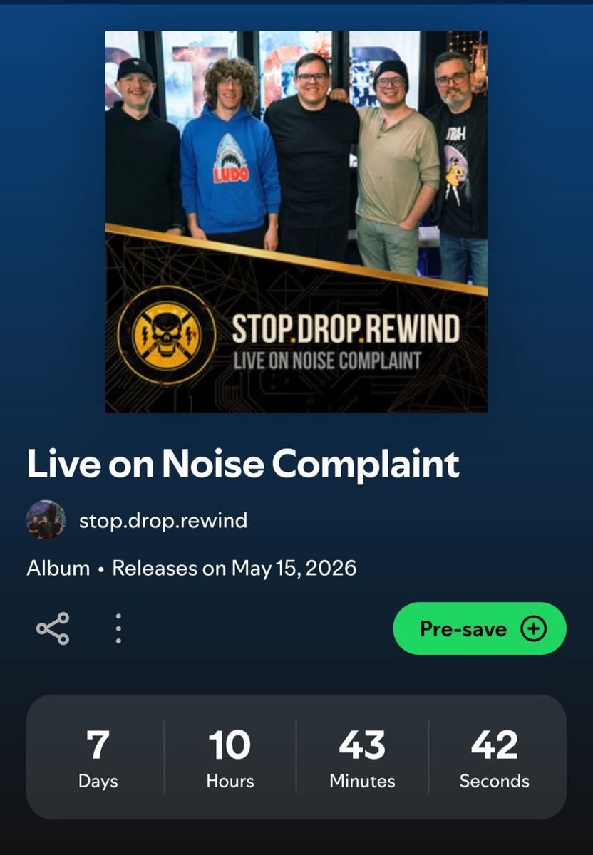 stopdroprewind's tweet photo. Kind of crazy that our FIRST EVER LIVE EP drops tonight at midnight 😮 https://t.co/qYNeK7Epz2
