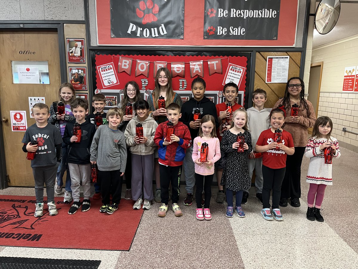 BGSchools's tweet photo. Congratulations to our BGMS April Students of the Month and Elementary Bobcat Pride winners for April! https://t.co/d8vDr4maSf