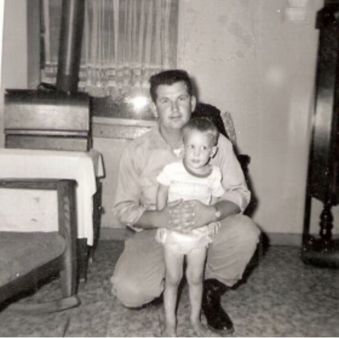 Calif_Lew's tweet photo. @MagaMusketeers Throwback 63 years 😳
Me and my pops https://t.co/EeFK9I1nkr