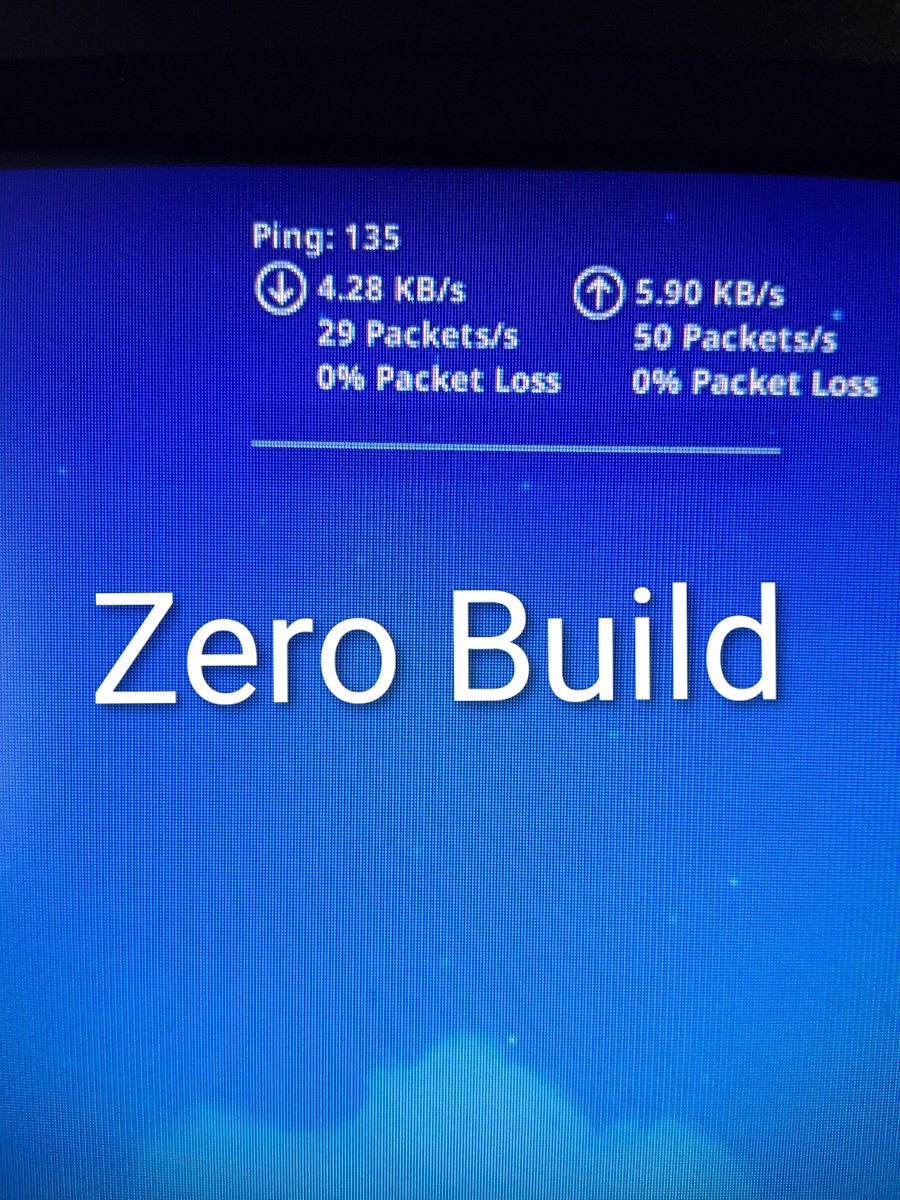 ImaMessenger0's tweet photo. @FortniteStatus I've been having issues with my ping for a few months and I was wondering if I could learn why? In build mode and zero build my ping will constantly fluctuate and for whatever reason my ping in zero build will always be atleast 2-3x more than build. https://t.co/cySa9QoAUN