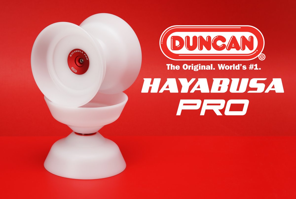 YoYoExpert's tweet photo. The Duncan Hayabusa Pro takes inspiration from the original Hayabusa, the off string yo yo that introduced a generation of players to 4A play. 

https://t.co/2diry3U64t https://t.co/EMLipKBLPl
