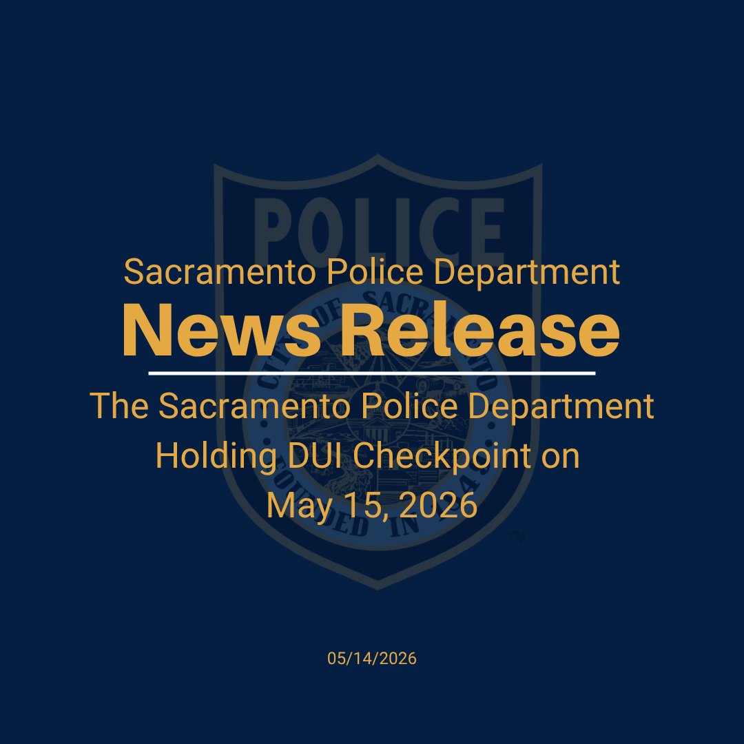 Sacramento Police Department tweet media
